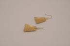 Artisan mixed-metal dangle earrings