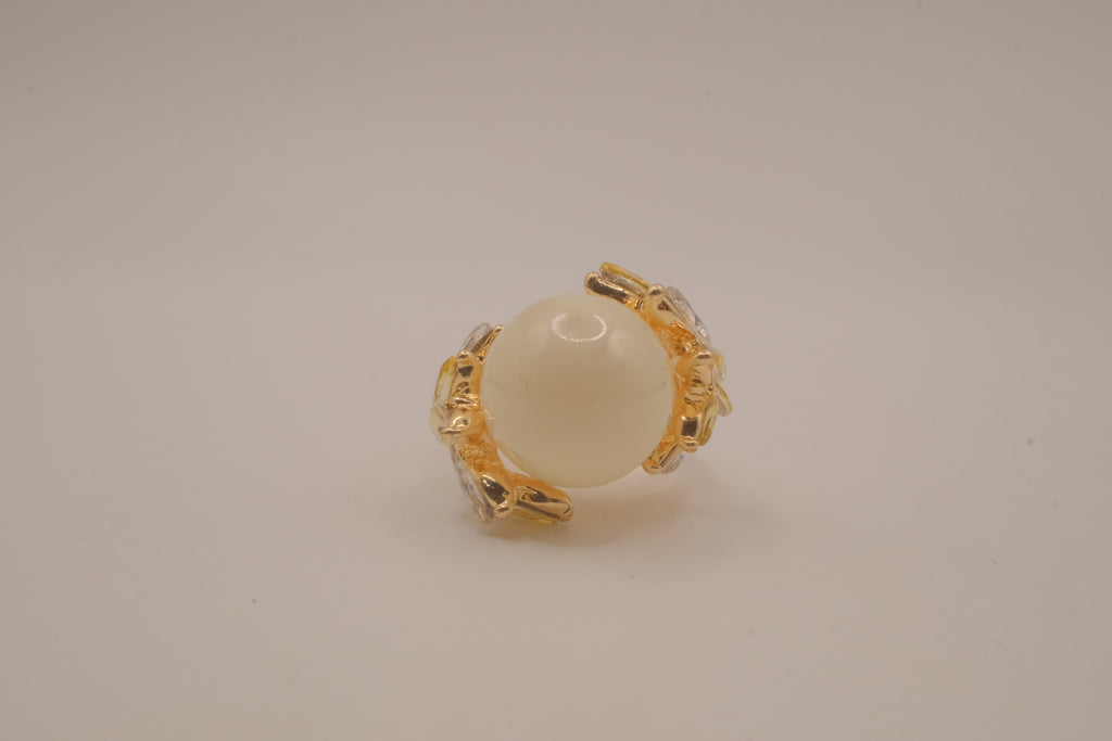 Vintage freeform cocktail ring