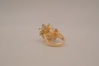 Vintage freeform cocktail ring