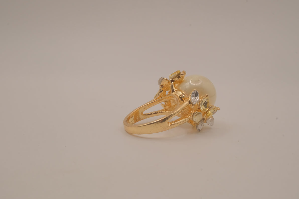 Vintage freeform cocktail ring