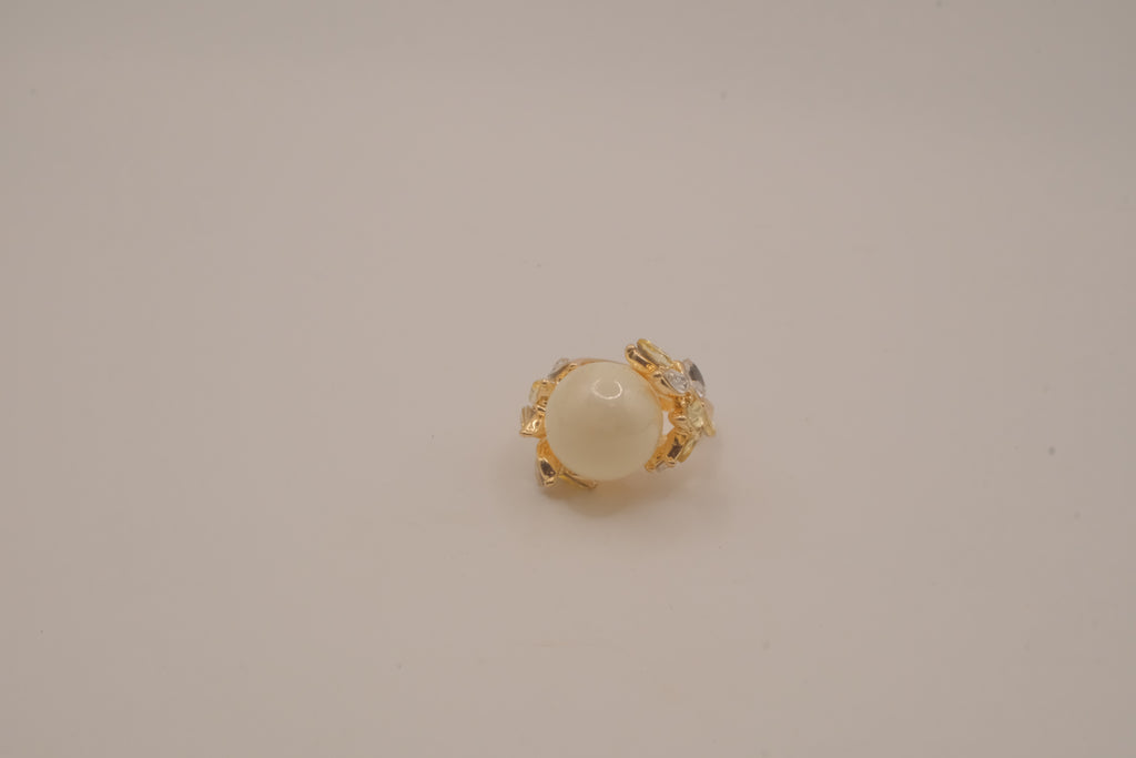 Vintage freeform cocktail ring