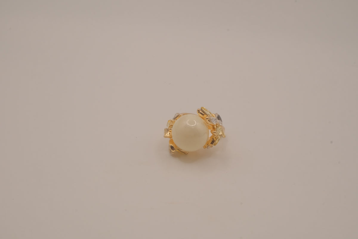 Vintage freeform cocktail ring