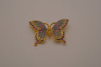 Vintage &nbsp;enamel butterfly brooch