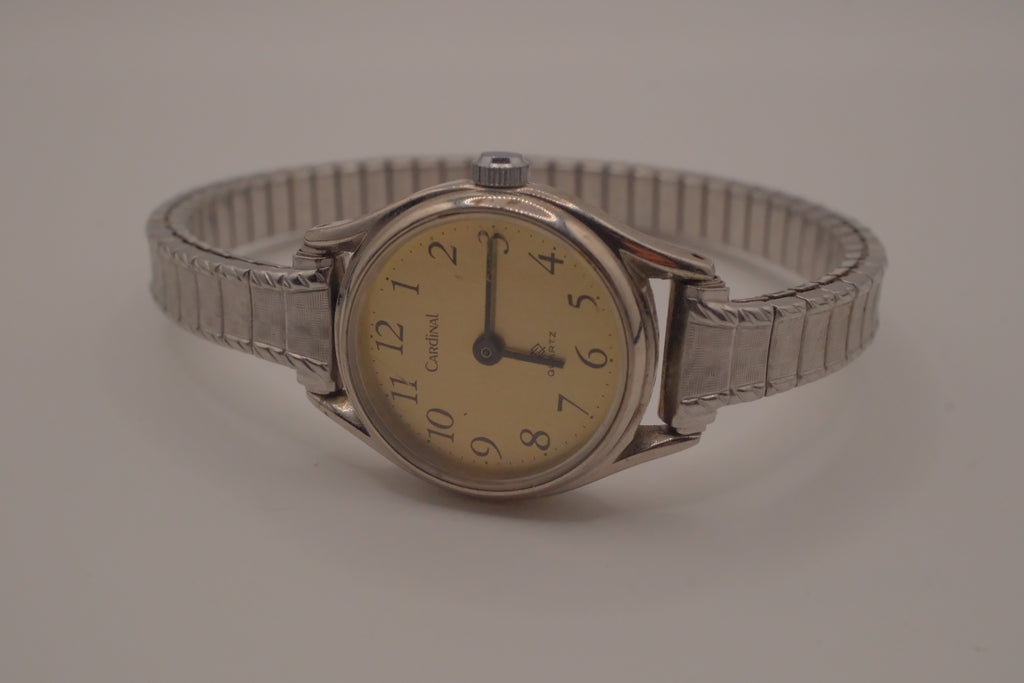Cardinal ladies' expansion band wristwatch
