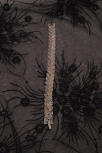 Vintage interlocking leaf-link &nbsp;bracelet