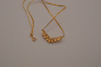 Vintage Avon Simulated Diamond Chevron Pendant Necklace