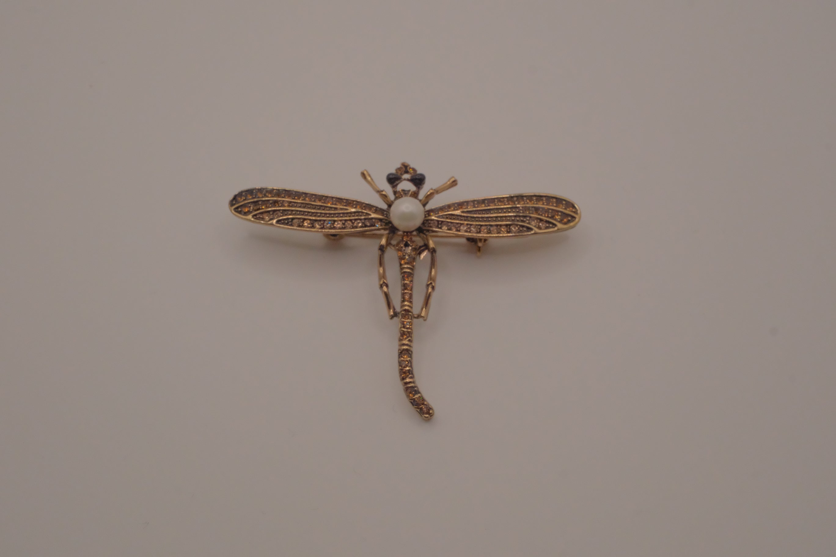 Vintage dragonfly brooch