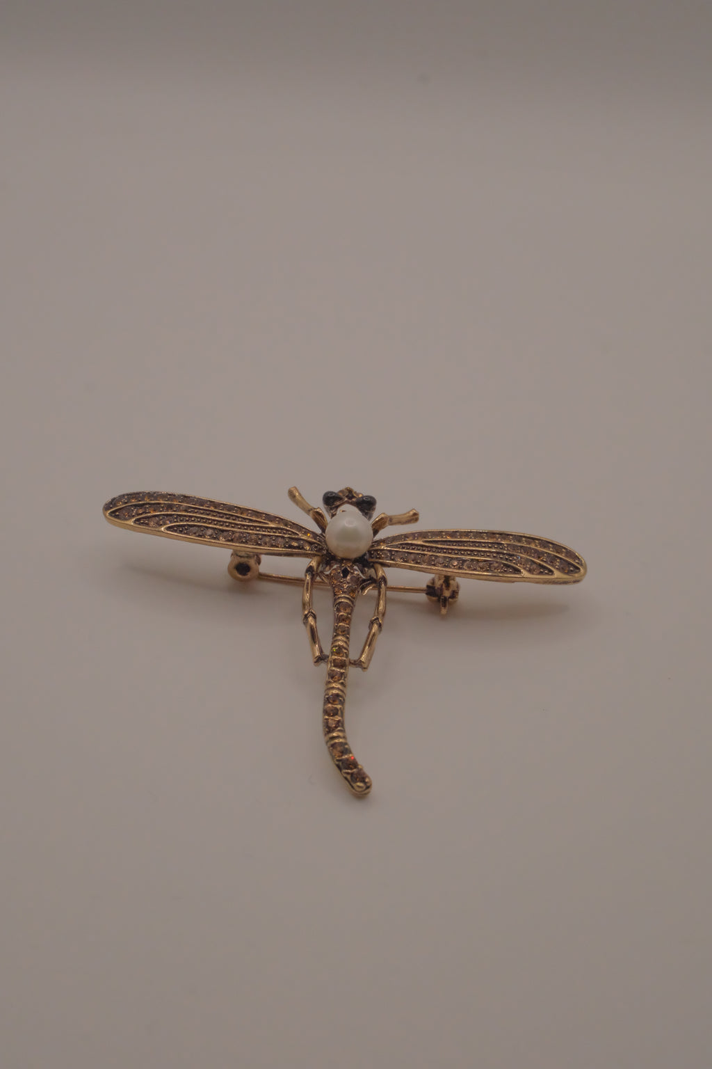 Vintage dragonfly brooch