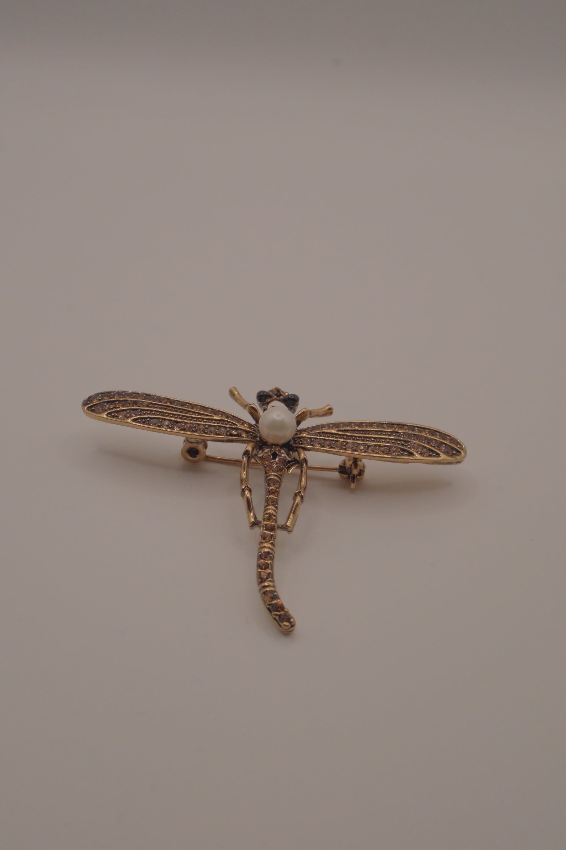 Vintage dragonfly brooch