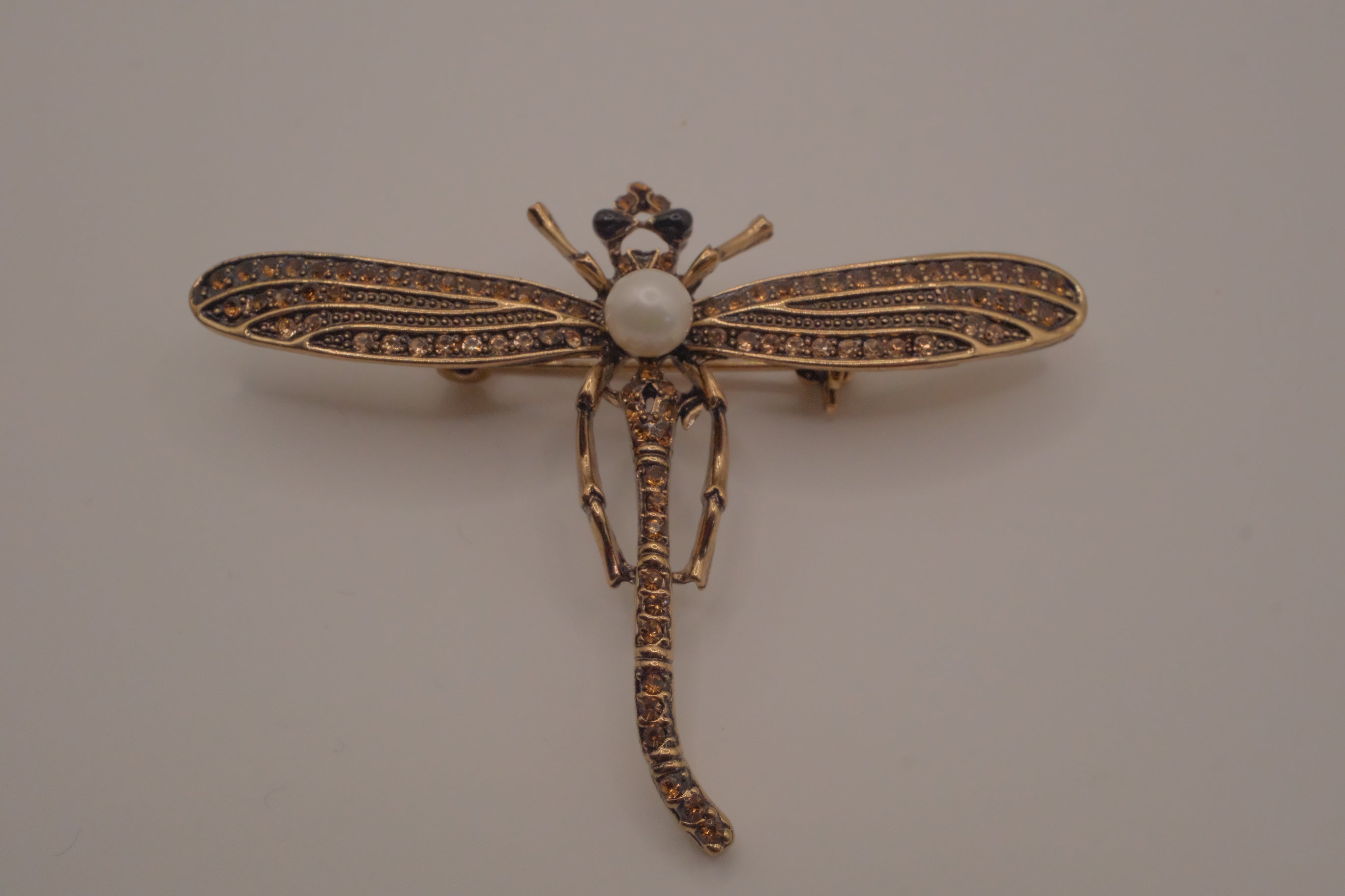 Vintage dragonfly brooch