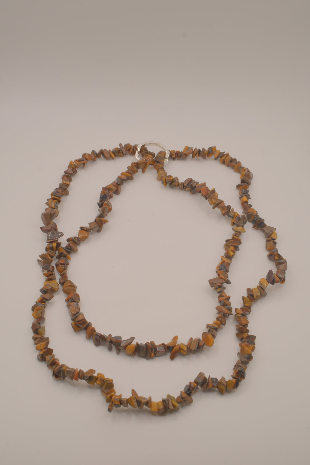 Vintage Avon tiger's eye chip necklace