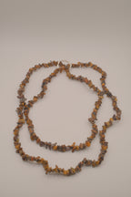 Vintage Avon tiger's eye chip necklace