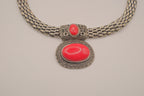 Vintage ethnic collar necklace