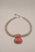 Vintage ethnic collar necklace