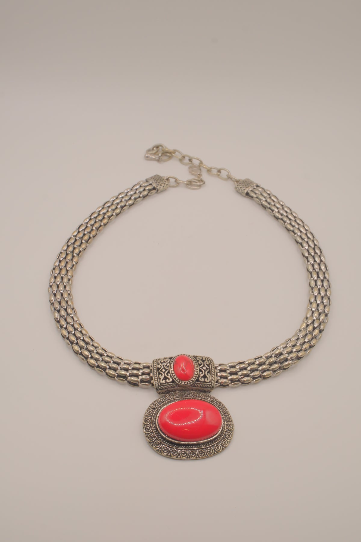 Vintage ethnic collar necklace