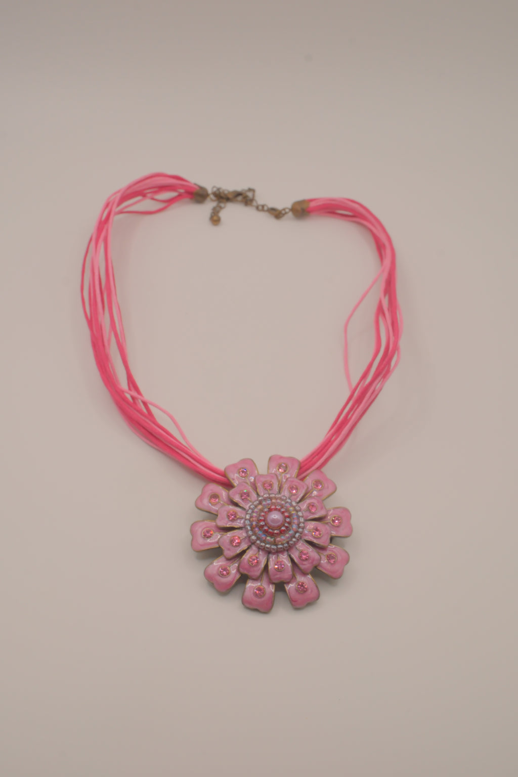 Avon Swing Sweetly Convertible Brooch Multi-Cord Necklace