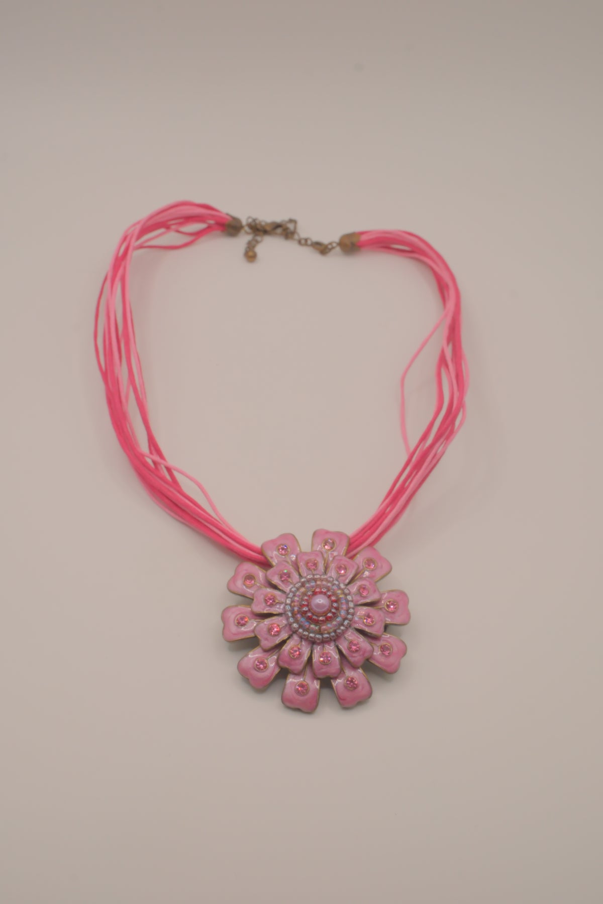 Avon Swing Sweetly Convertible Brooch Multi-Cord Necklace