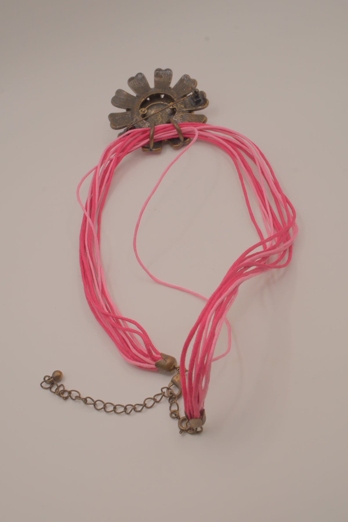 Avon Swing Sweetly Convertible Brooch Multi-Cord Necklace