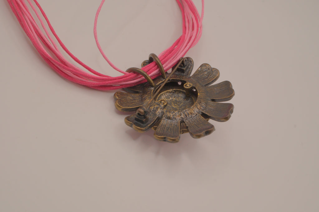 Avon Swing Sweetly Convertible Brooch Multi-Cord Necklace