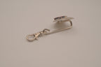 Vintage Avon Breast Cancer Crusade Silver Heart Locket Keychain