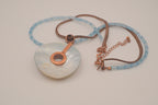 Vintage Avon Mother of Pearl Disk Necklace