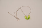 Vintage Avon Green flights of fancy butterfly necklace