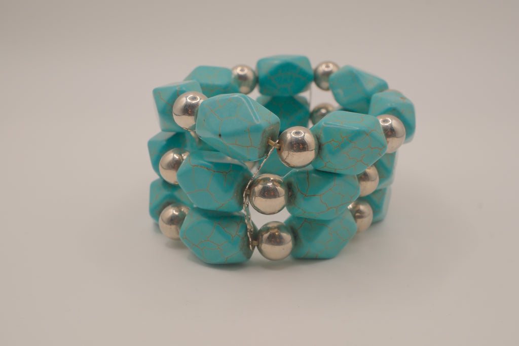 Boho-style multi-strand wrap bracelet