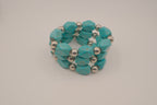 Boho-style multi-strand wrap bracelet
