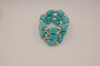 Boho-style multi-strand wrap bracelet