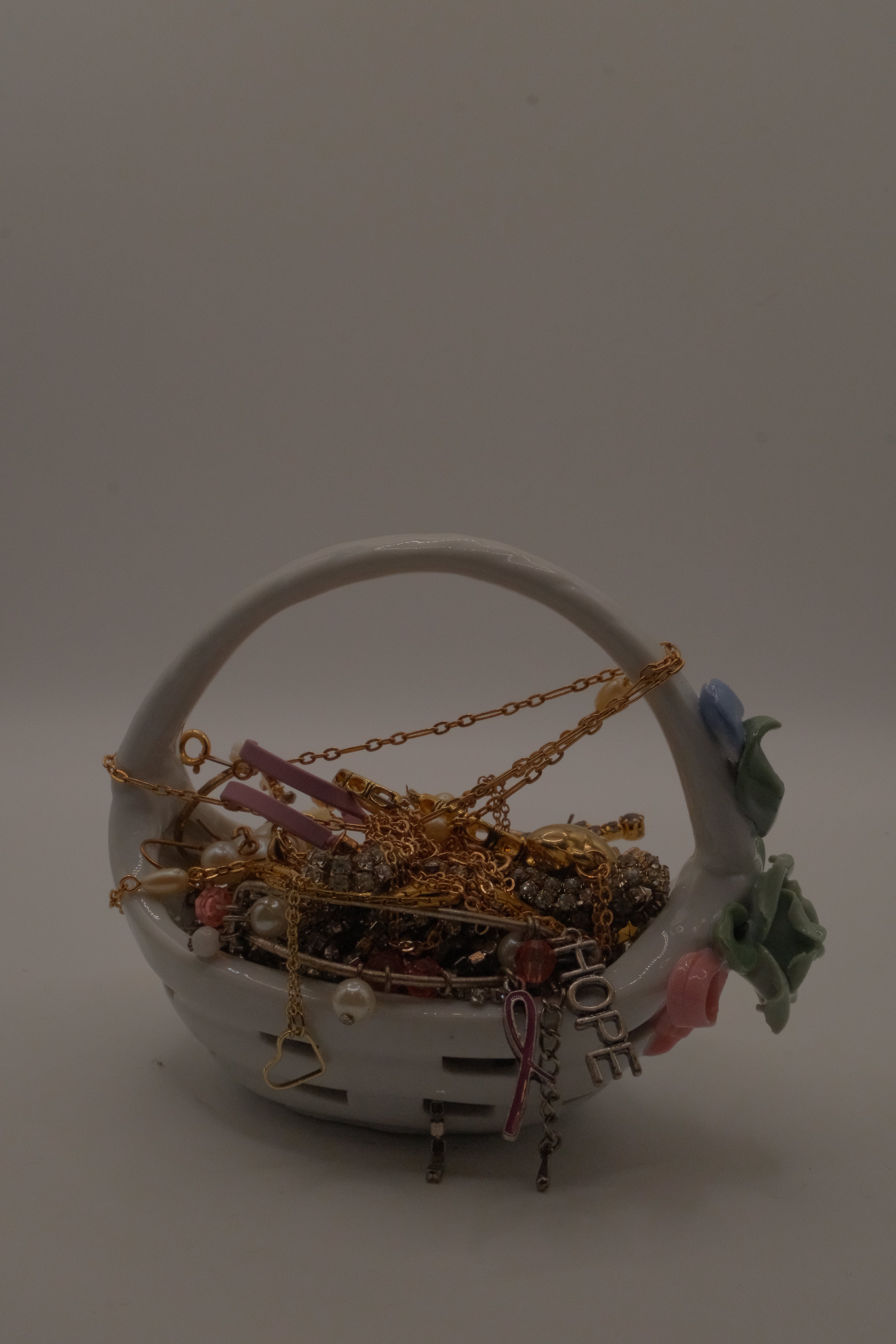 Coquette Gold and Silver Mystery Jar