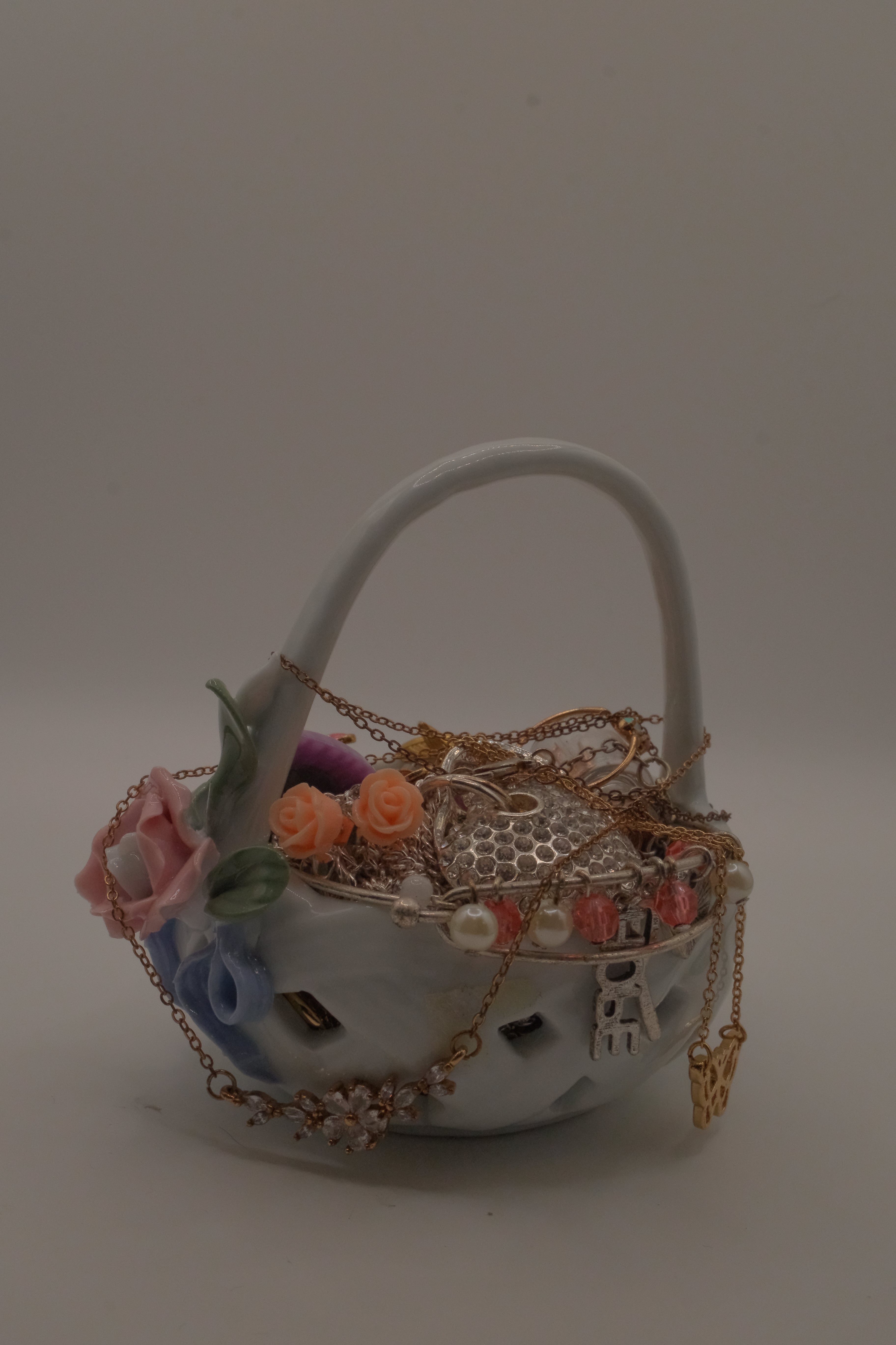 Coquette Gold and Silver Mystery Jar