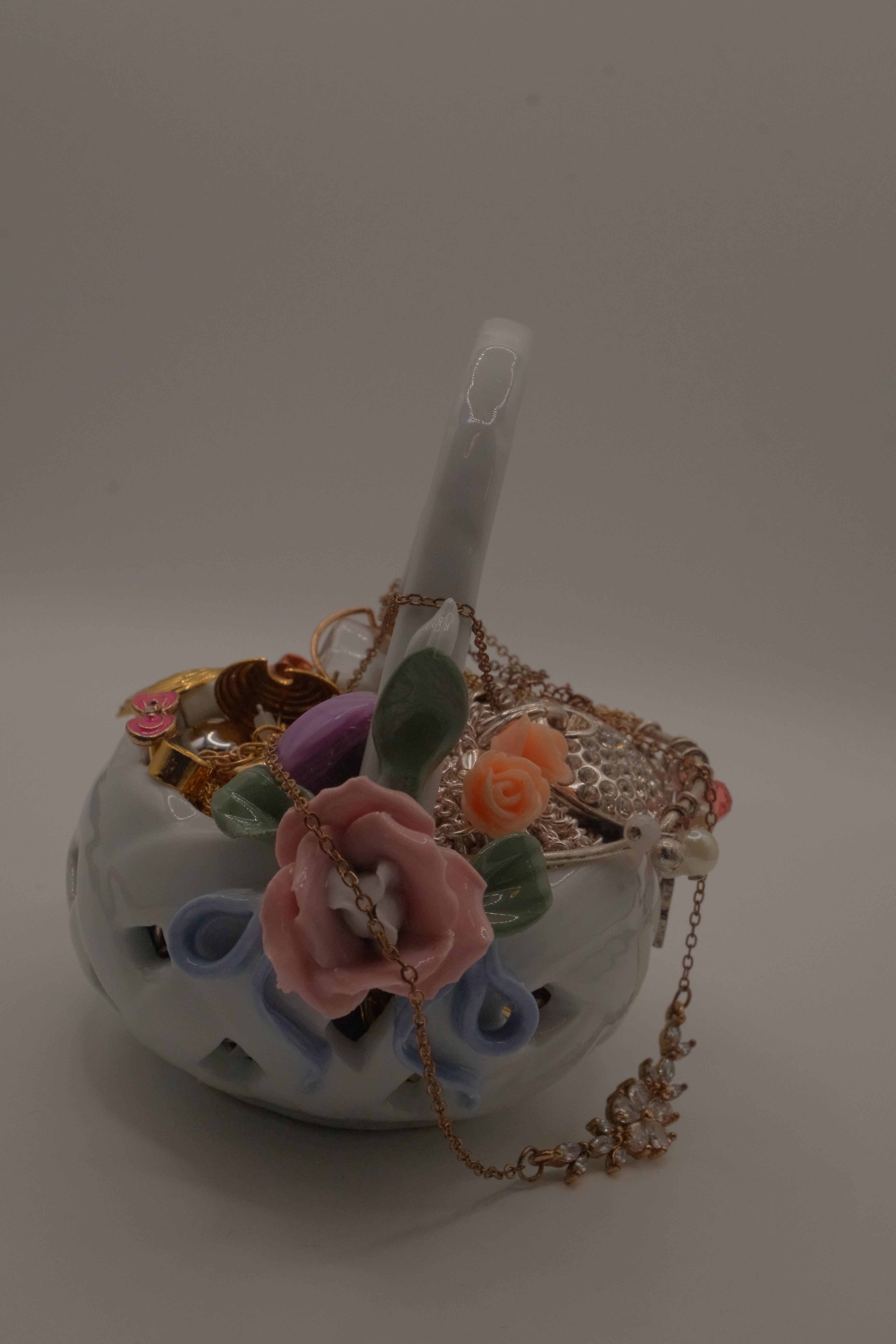 Coquette Gold and Silver Mystery Jar