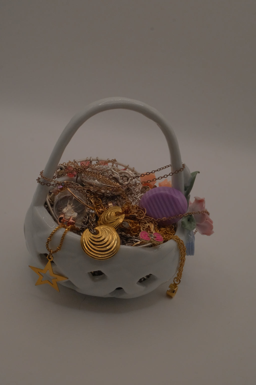 Coquette Gold and Silver Mystery Jar