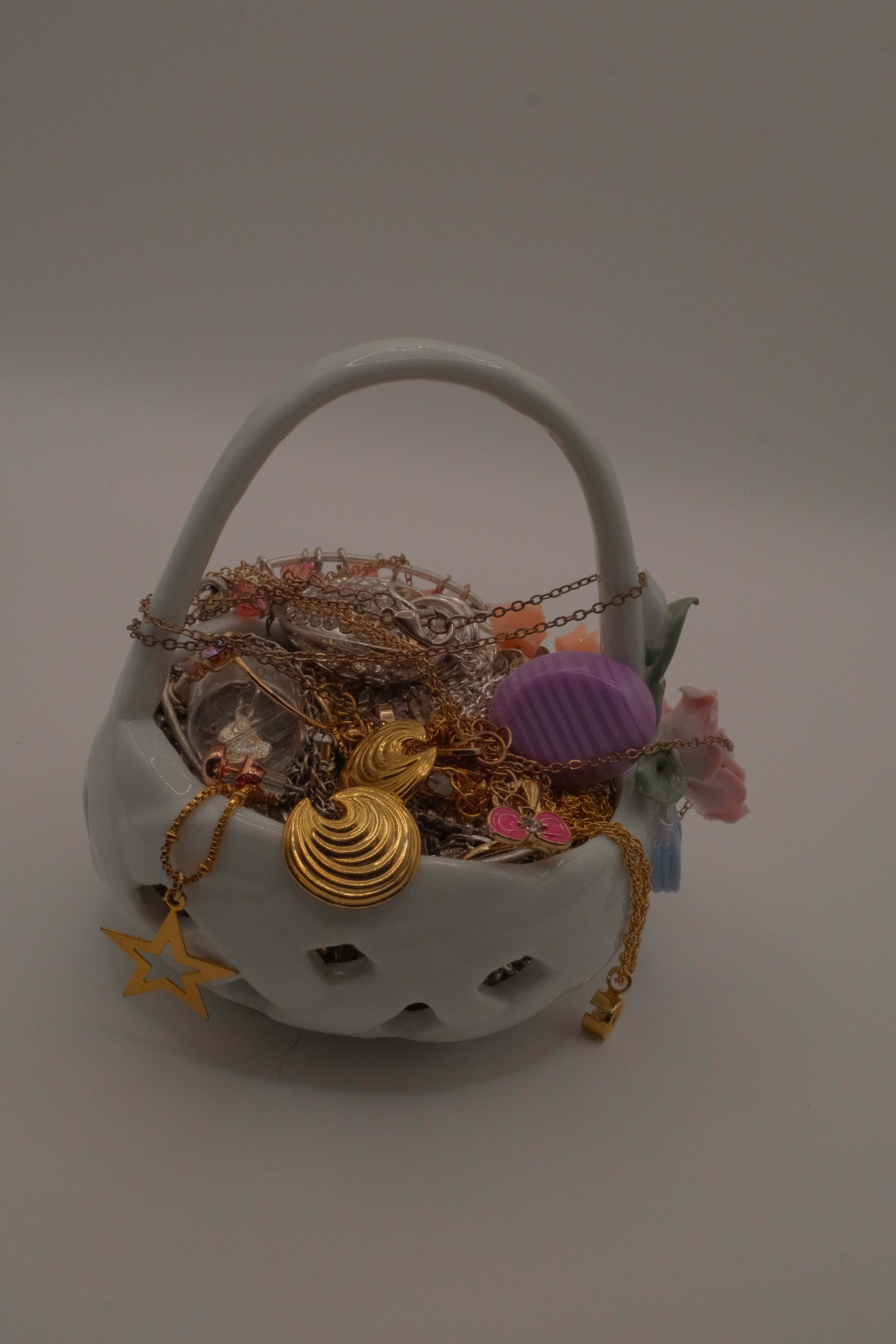 Coquette Gold and Silver Mystery Jar