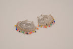 Vintage Avon bohemian crescent moon earrings