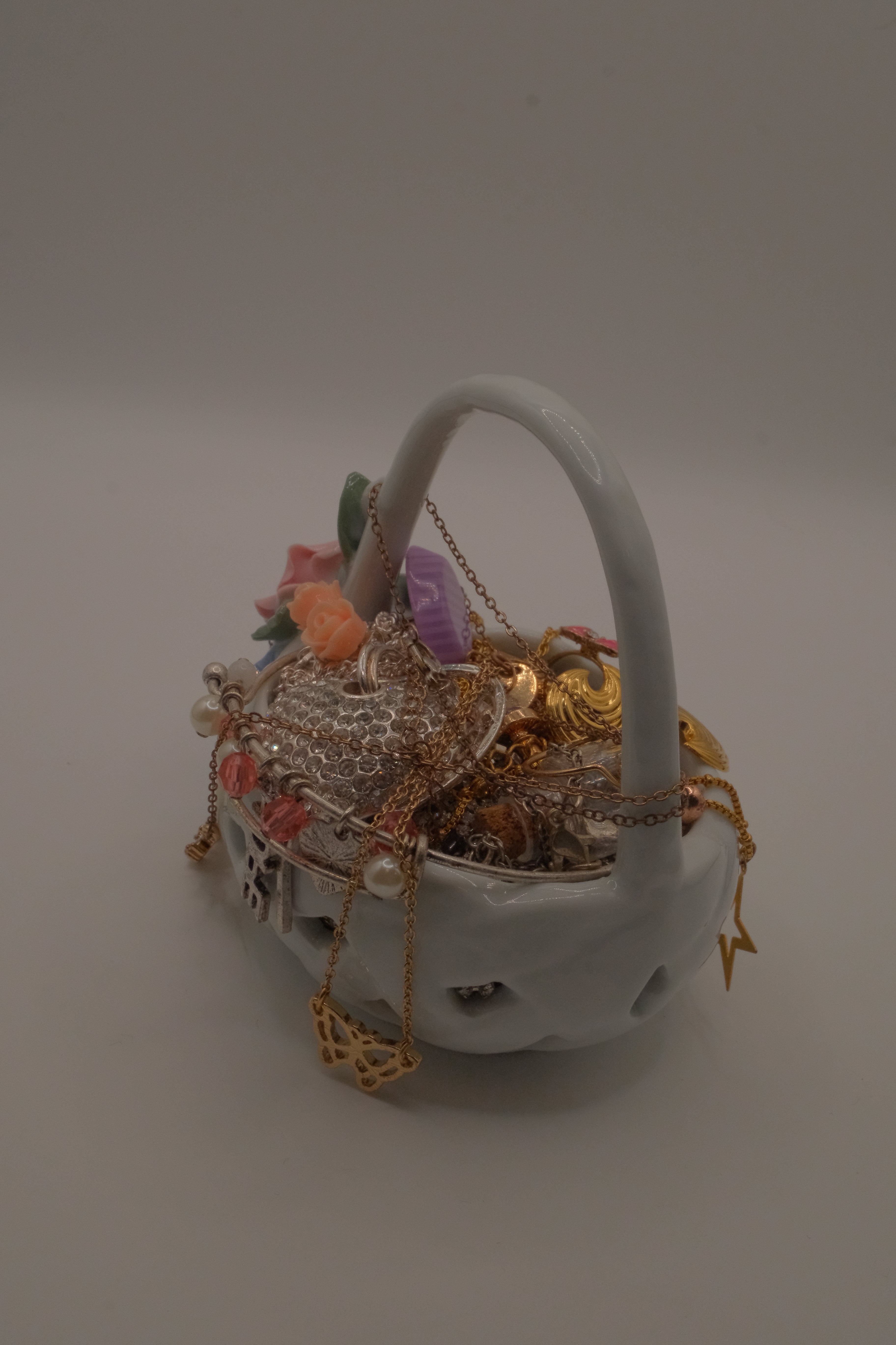 Coquette Gold and Silver Mystery Jar