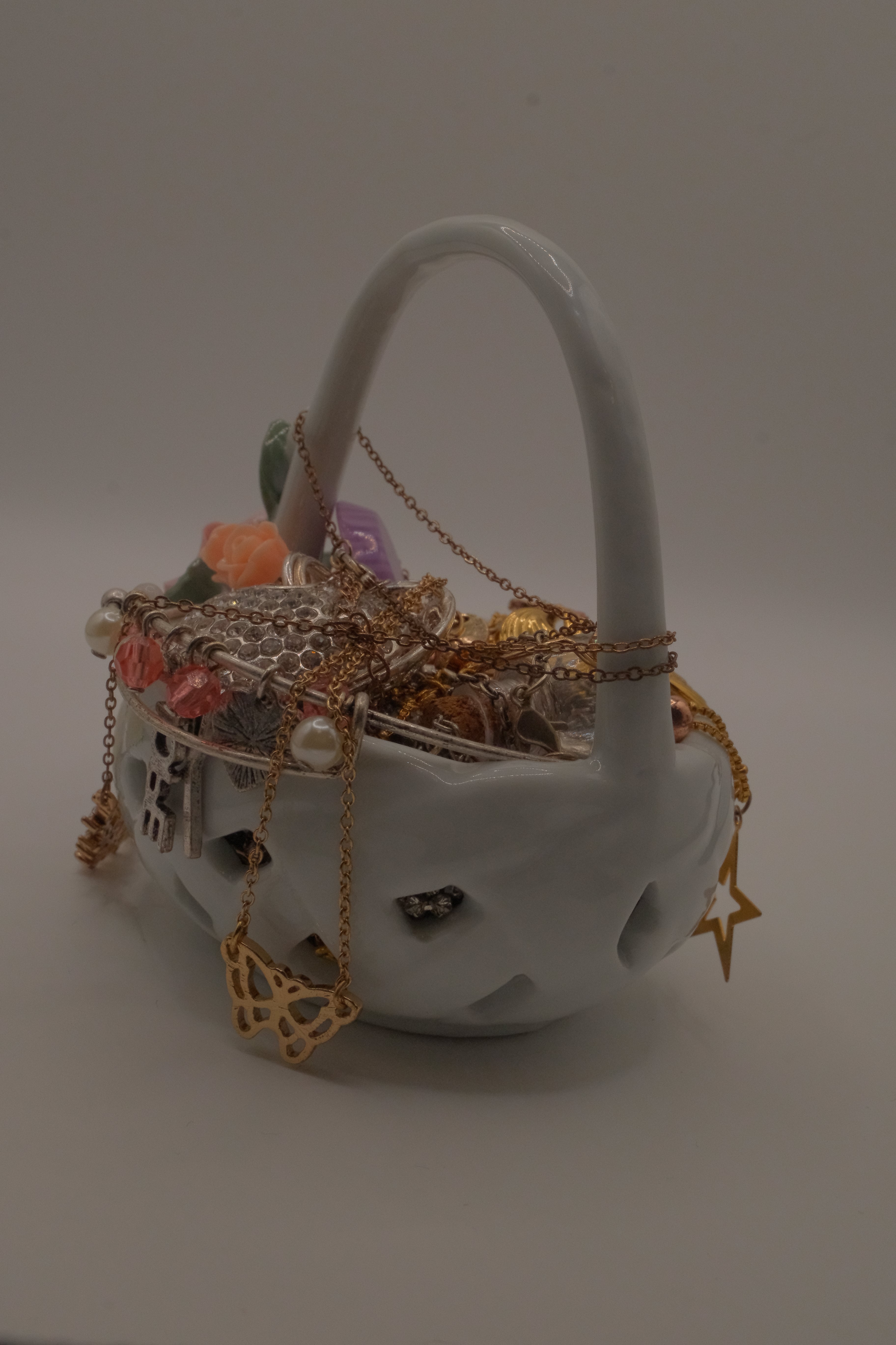 Coquette Gold and Silver Mystery Jar