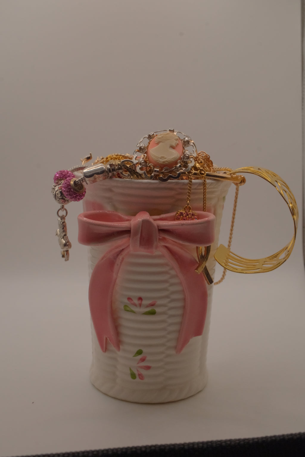 Coquette Gold and Silver Mystery Jar