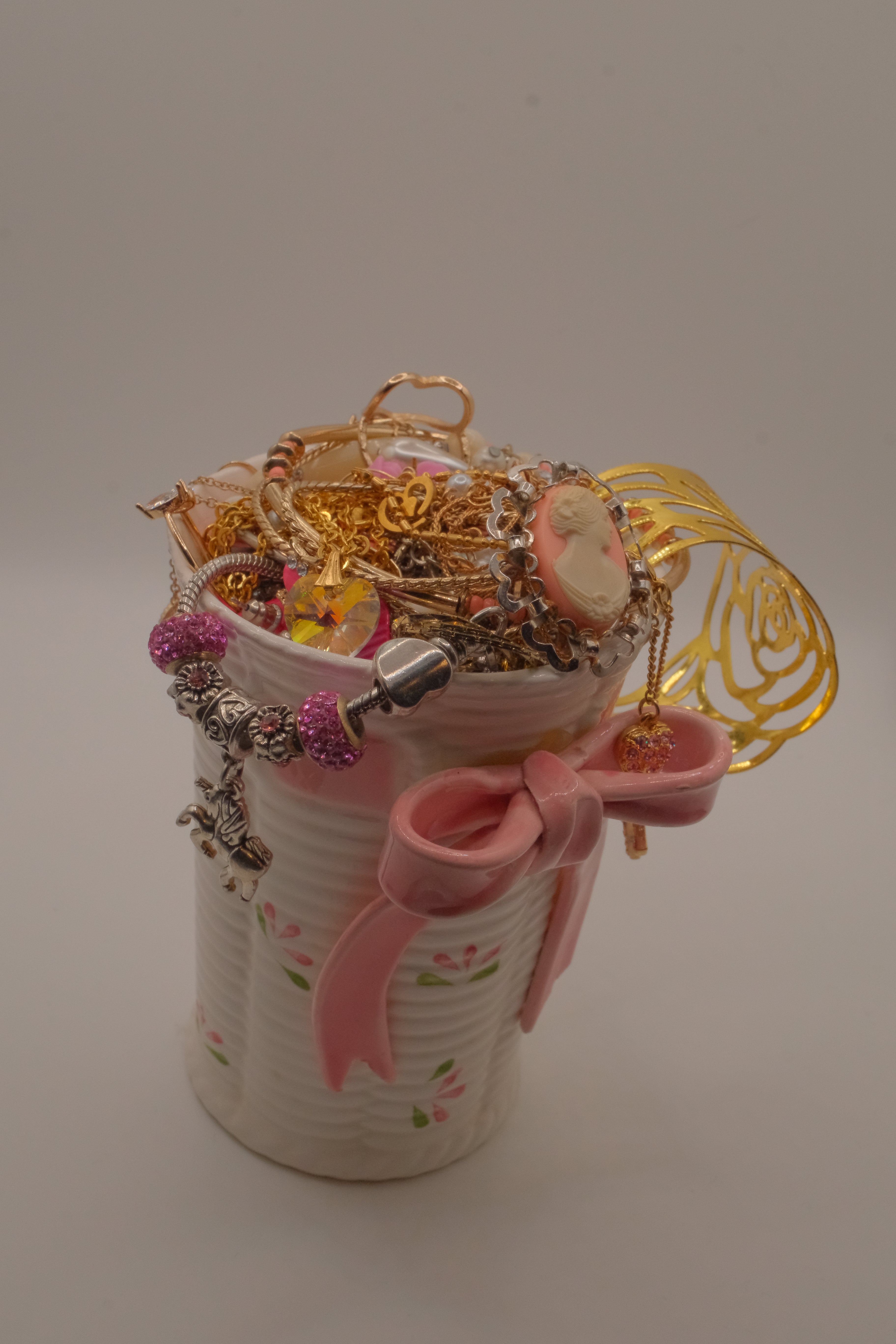 Coquette Gold and Silver Mystery Jar
