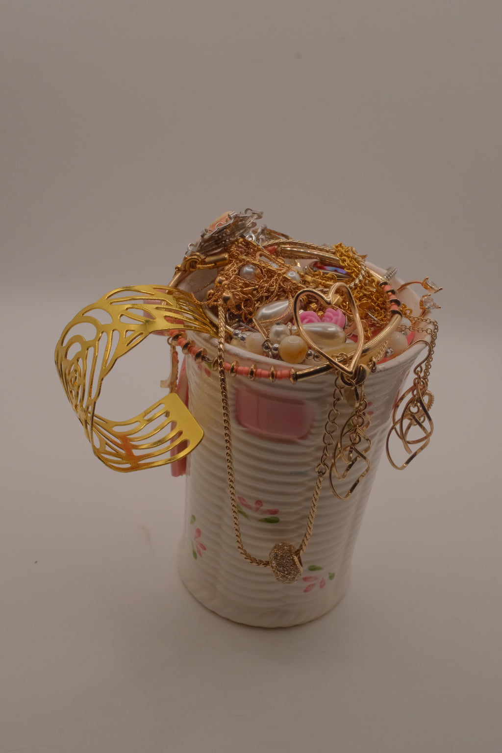 Coquette Gold and Silver Mystery Jar