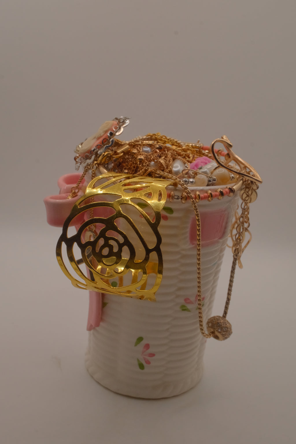 Coquette Gold and Silver Mystery Jar