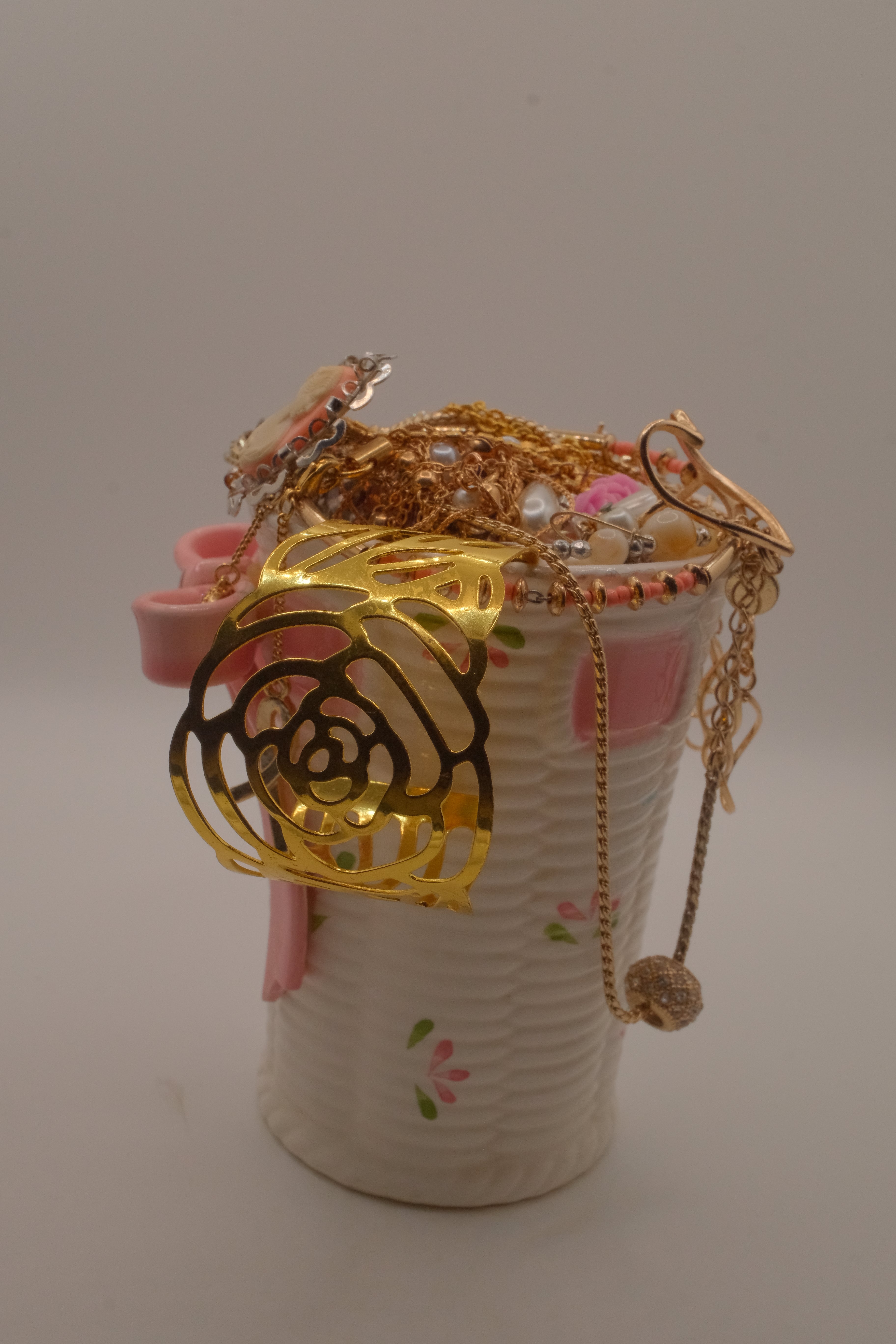 Coquette Gold and Silver Mystery Jar