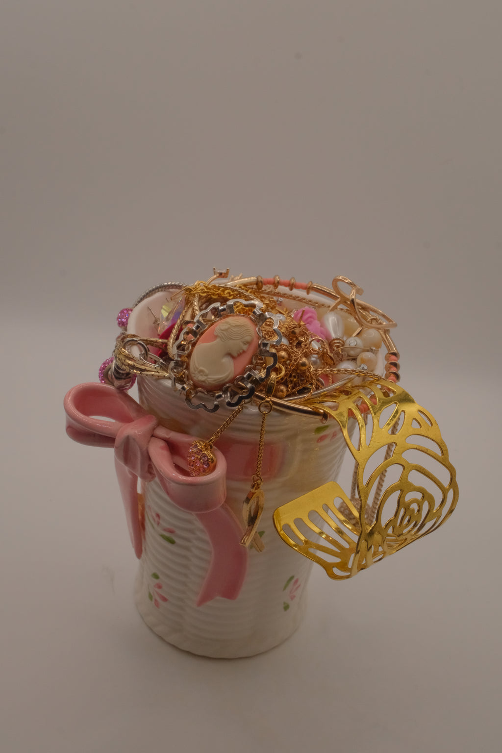 Coquette Gold and Silver Mystery Jar