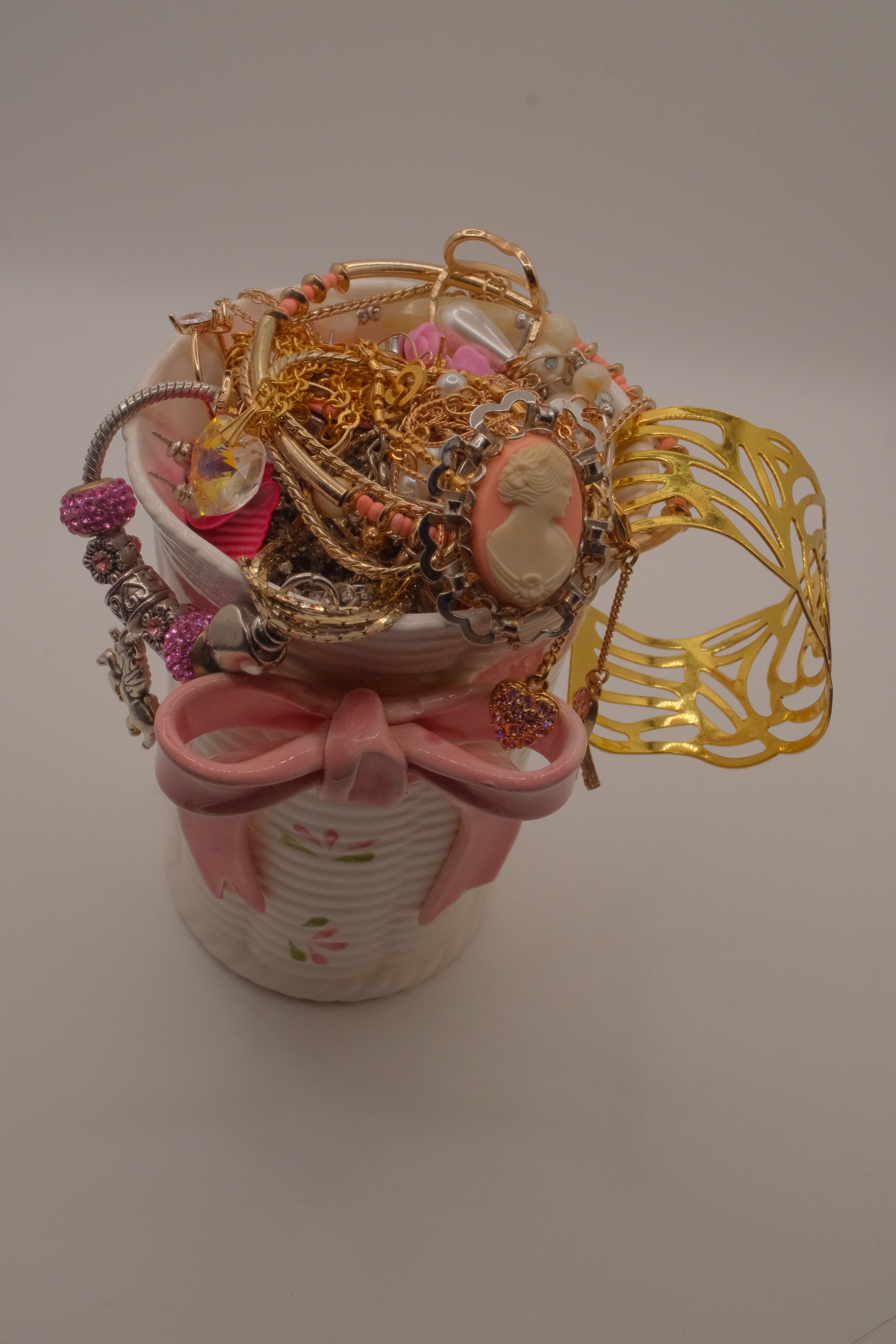 Coquette Gold and Silver Mystery Jar
