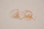 Vintage Avon multi-hoop cascading drop earrings