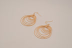 Vintage Avon multi-hoop cascading drop earrings