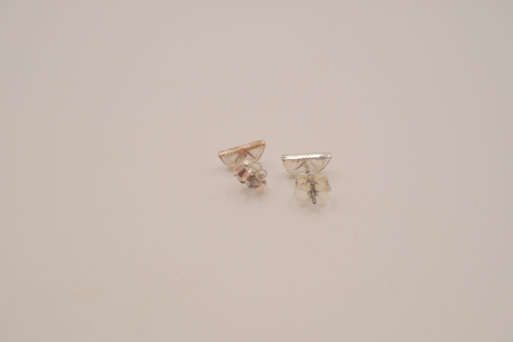 Vintage Avon orange slice stud earrings