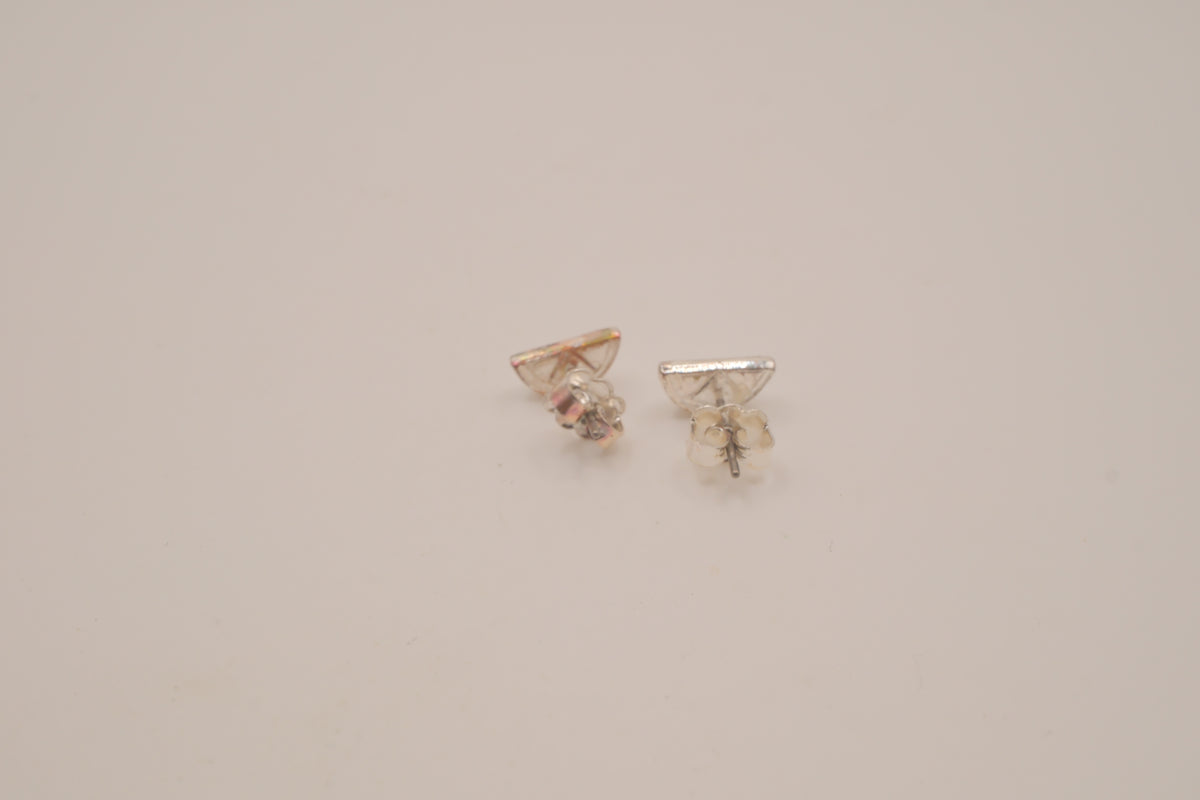 Vintage Avon orange slice stud earrings