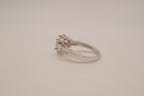 Heart-shaped solitaire engagement ring