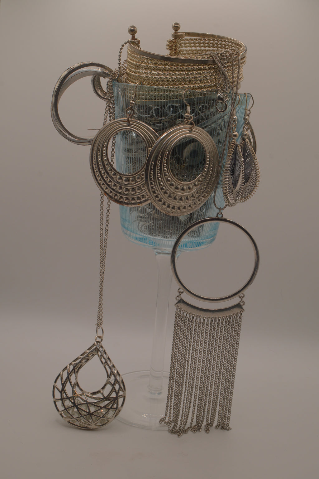 Silver Maximalist Cool Girl Jar